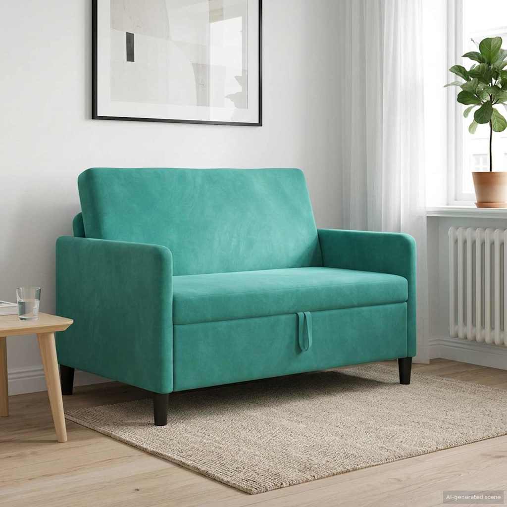 vidaXL Bank met opslag Lichtgrijs 72 x 78 x 87 cm Polyester