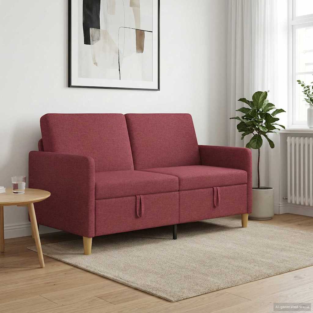 vidaXL Bank met opslag Lichtgrijs 72 x 78 x 87 cm Polyester