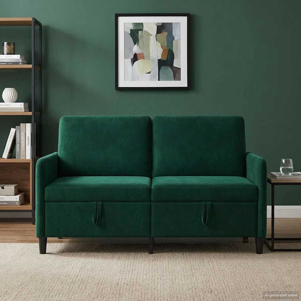 vidaXL Bank met opslag Lichtgrijs 72 x 78 x 87 cm Polyester