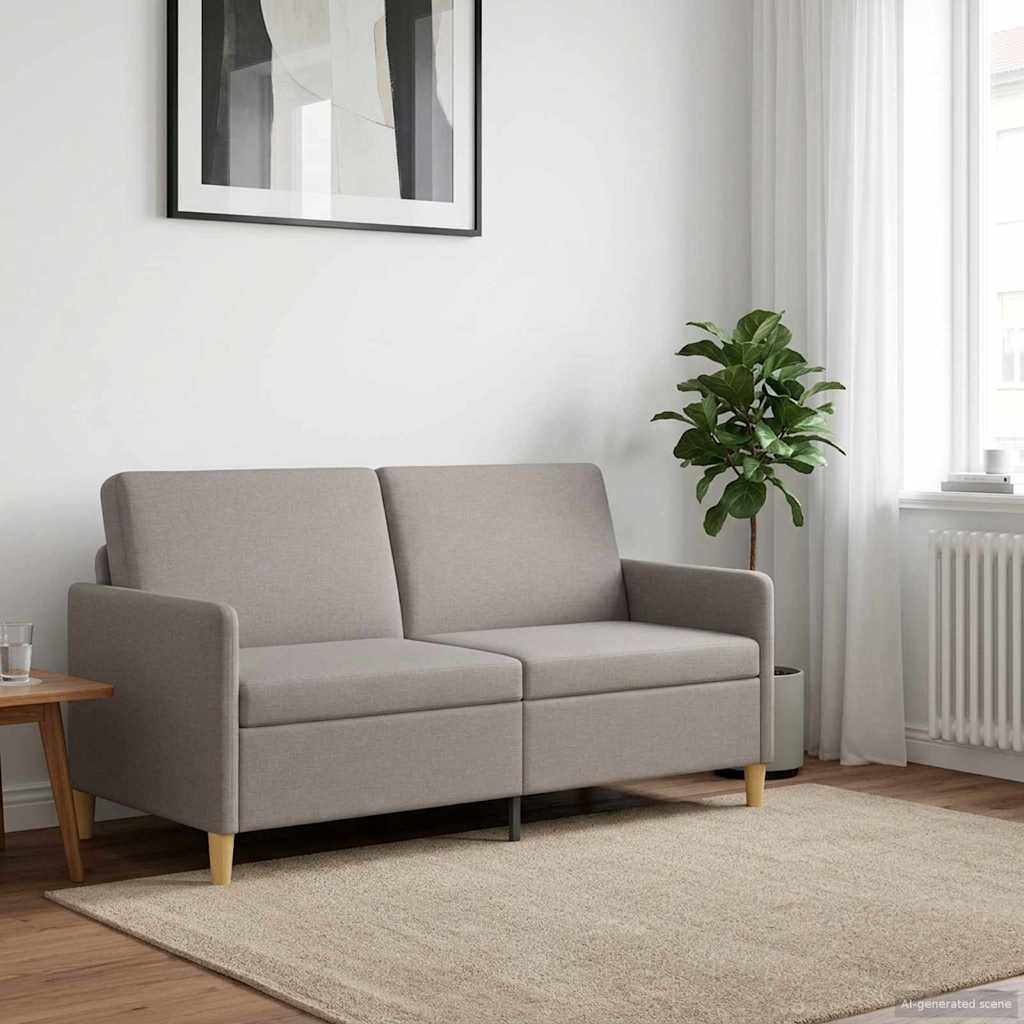 vidaXL Bank met opslag Lichtgrijs 72 x 78 x 87 cm Polyester