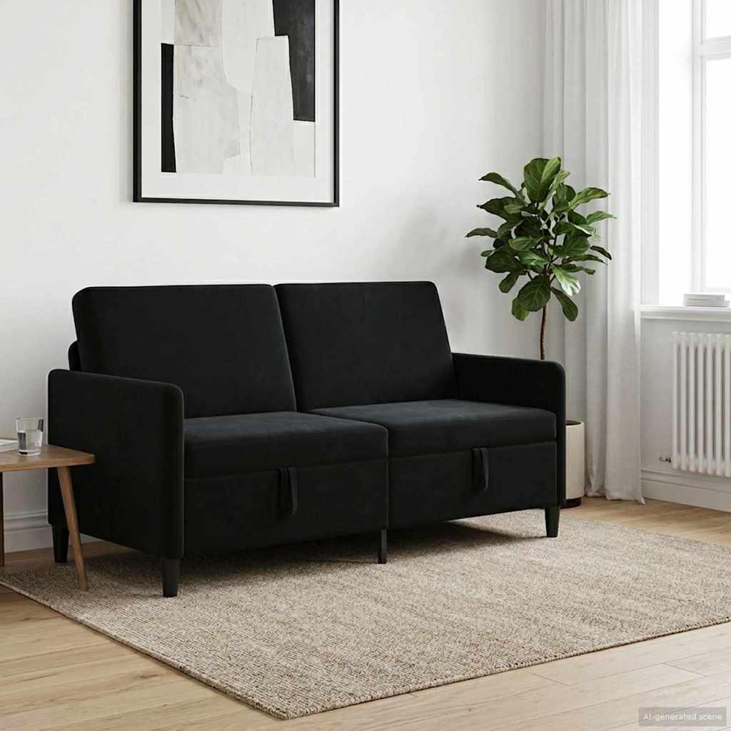 vidaXL Bank met opslag Lichtgrijs 72 x 78 x 87 cm Polyester