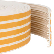 vidaXL Zelfklevende raamafdichting Wit 9 x 4 mm 50 m EPDM-schuim