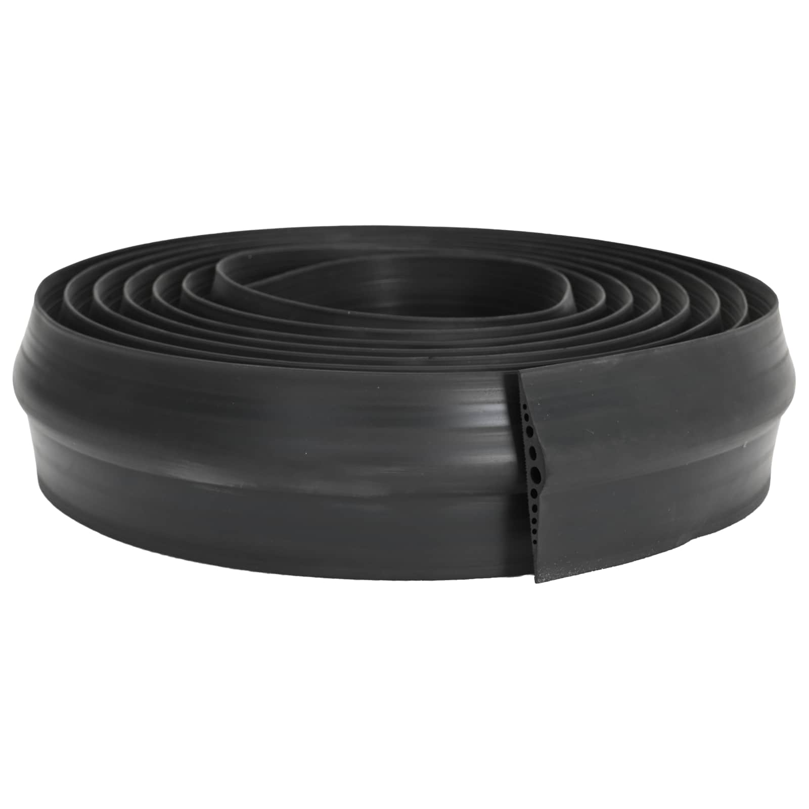 vidaXL Garage Vloerseal Zwart 112 x 20 mm 5,5 m EPDM-rubber