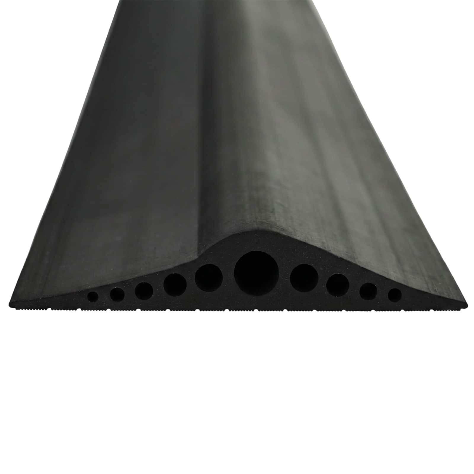 vidaXL Garage Vloerseal Zwart 112 x 20 mm 5,5 m EPDM-rubber