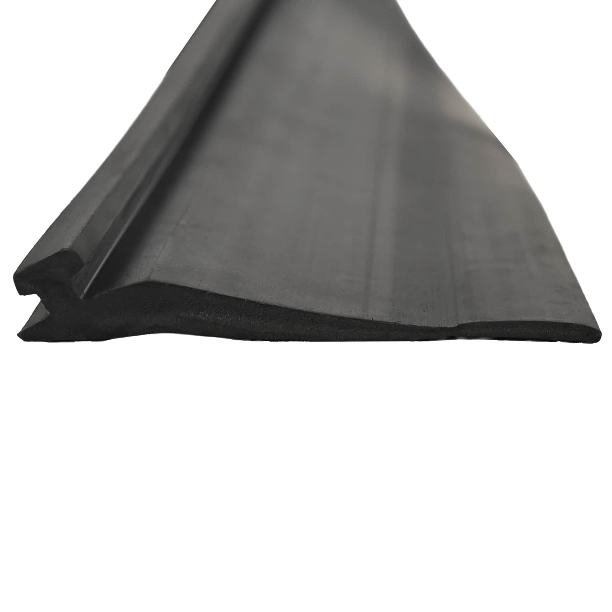 vidaXL Garage Deurafsluiting Zwart 41 x 33 mm 5,5 m PVC