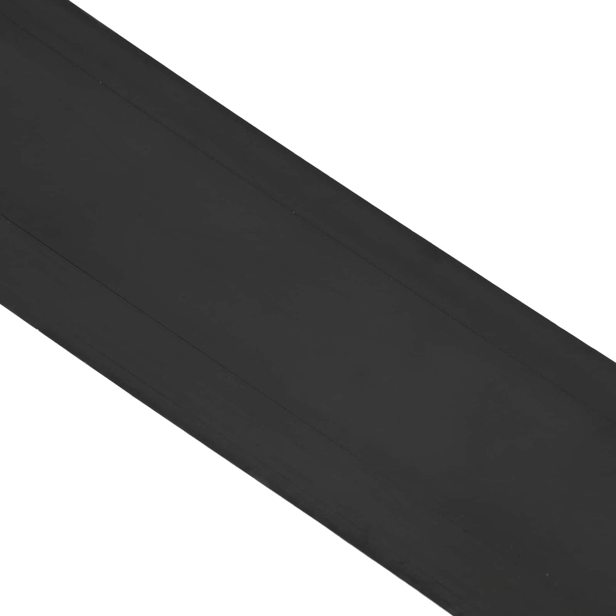 vidaXL Garage Deurafsluiting Zwart 41 x 33 mm 5,5 m PVC