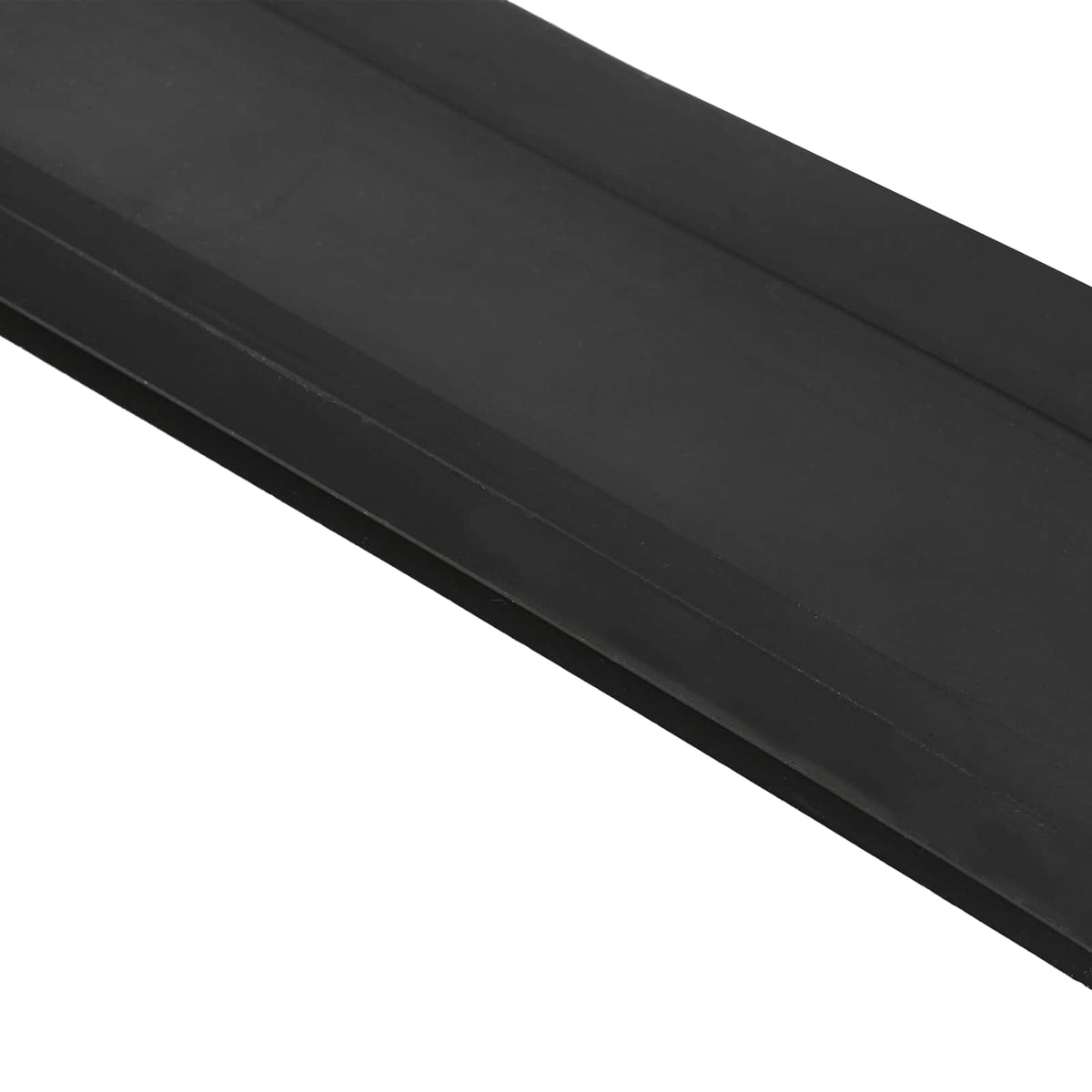 vidaXL Garage Deurafsluiting Zwart 41 x 33 mm 5,5 m PVC