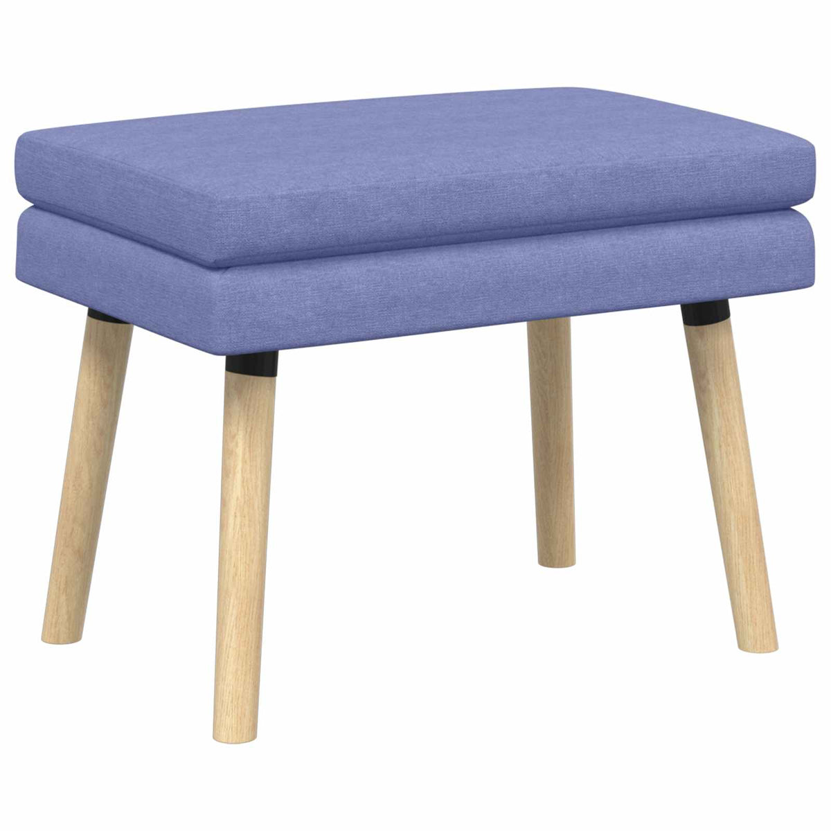 vidaXL Dubbel Laagige Bank Lichtgrijs 60 x 40 x 46 cm Stof