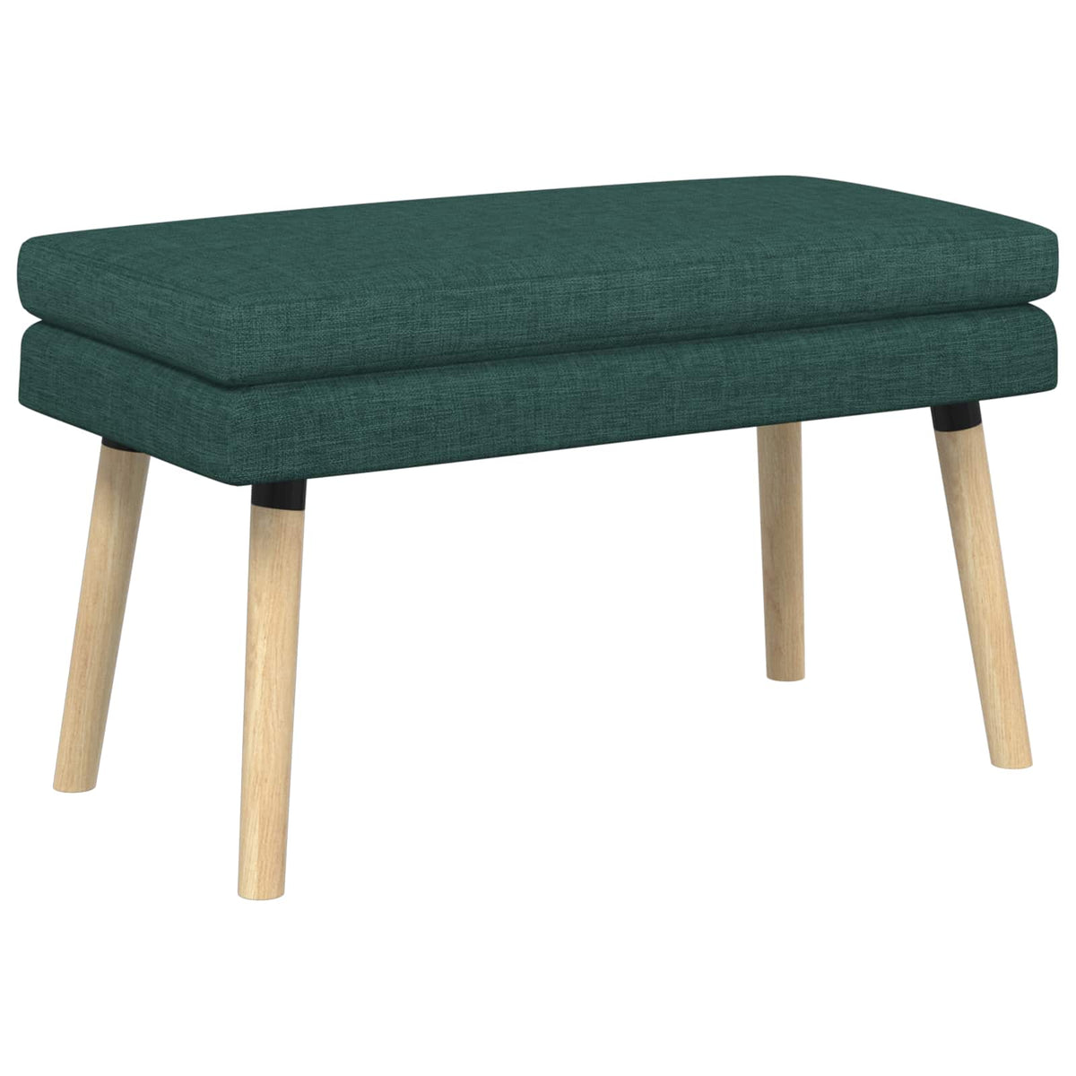 vidaXL Dubbel Laagige Bank Lichtgrijs 60 x 40 x 46 cm Stof