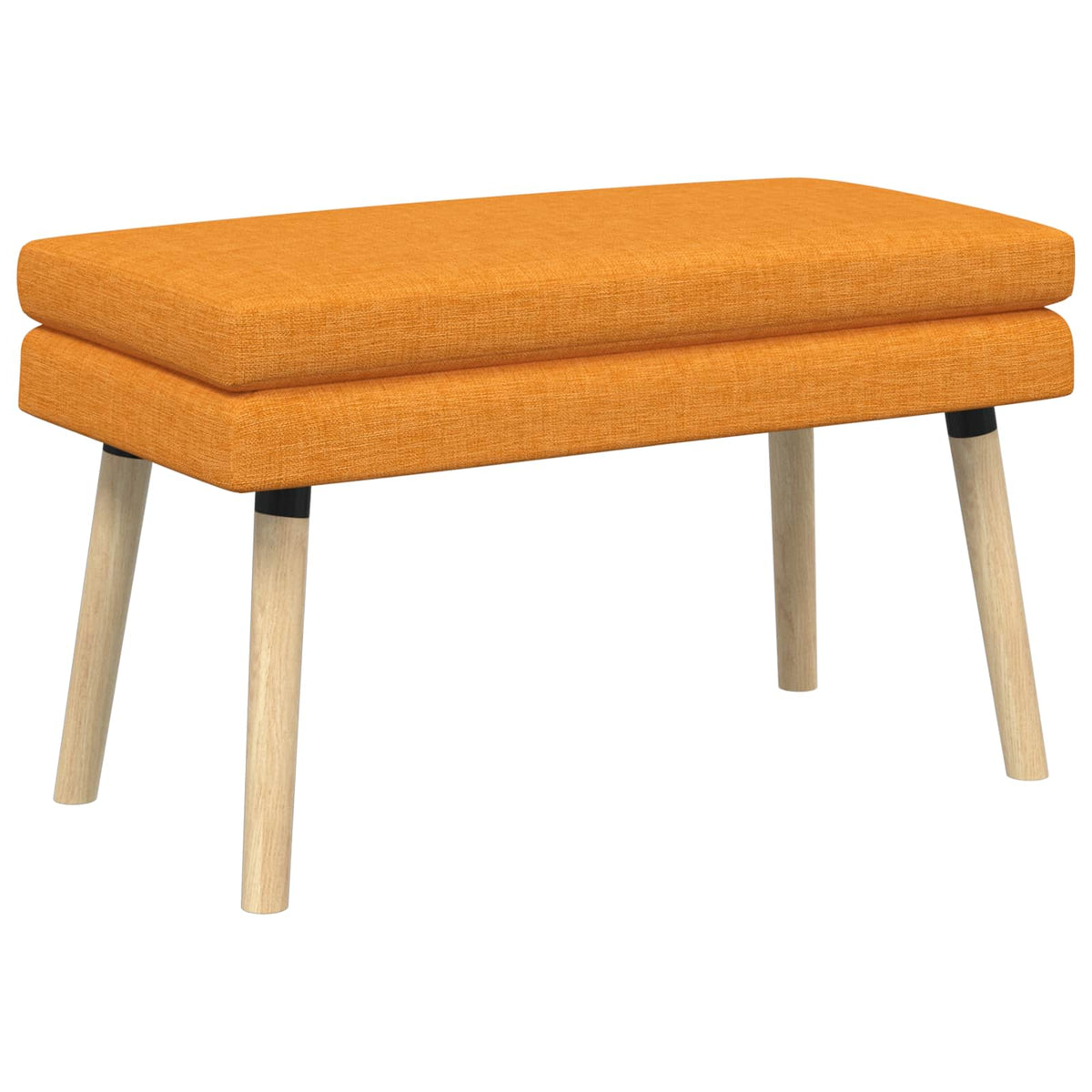 vidaXL Dubbel Laagige Bank Lichtgrijs 60 x 40 x 46 cm Stof