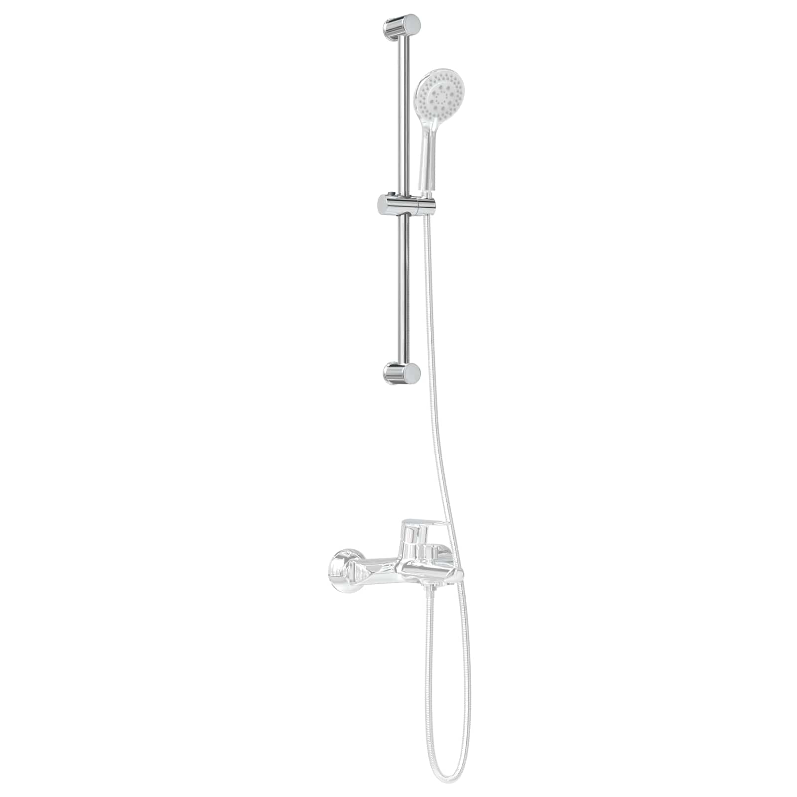 vidaXL Douchkop Houder Chroom 71 cm Roestvrij staal