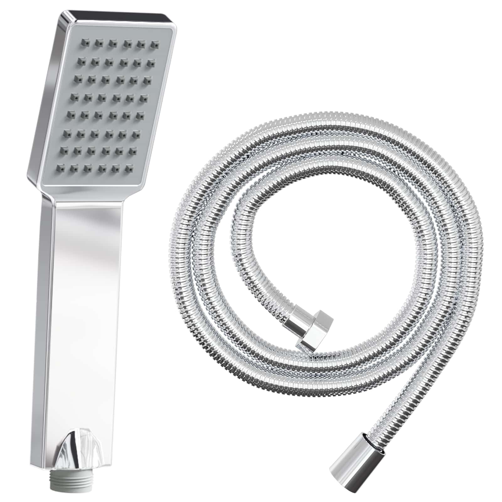 vidaXL Doucheset Chroom 150 cm Roestvrij staal