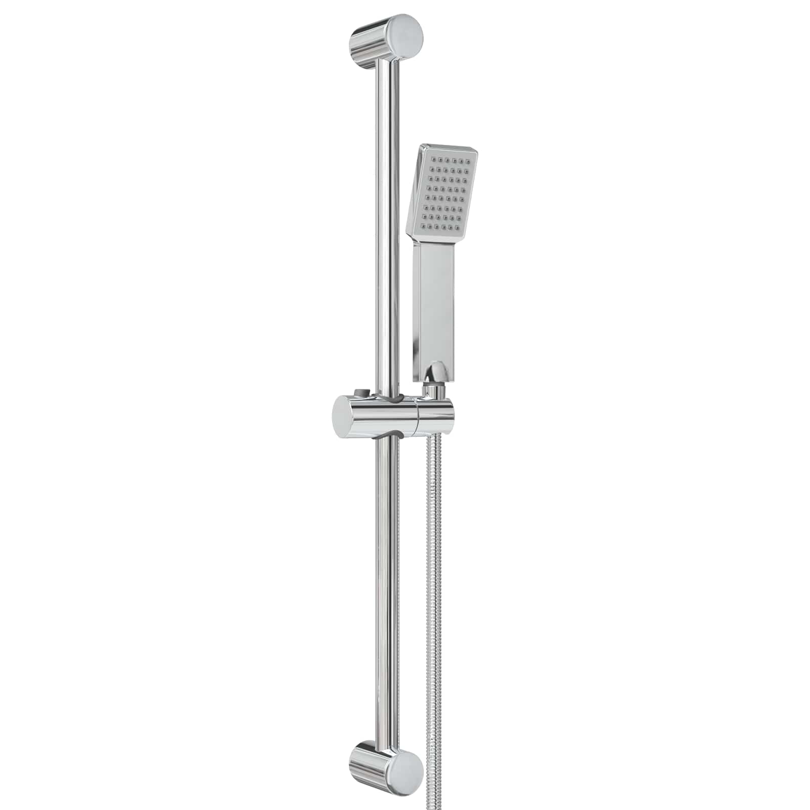 vidaXL Douchesysteem set Chroom 70 cm Roestvrij staal