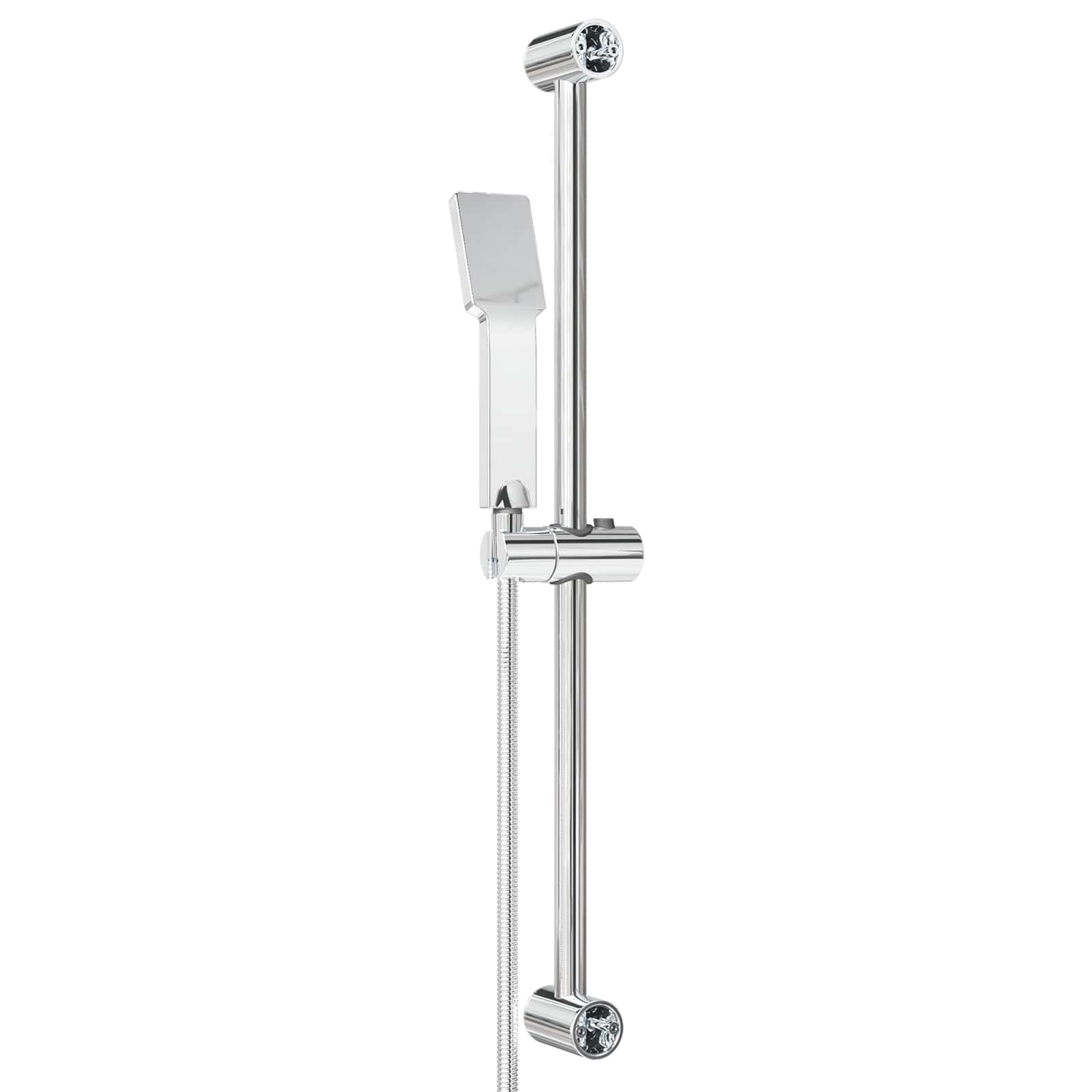 vidaXL Douchesysteem set Chroom 70 cm Roestvrij staal