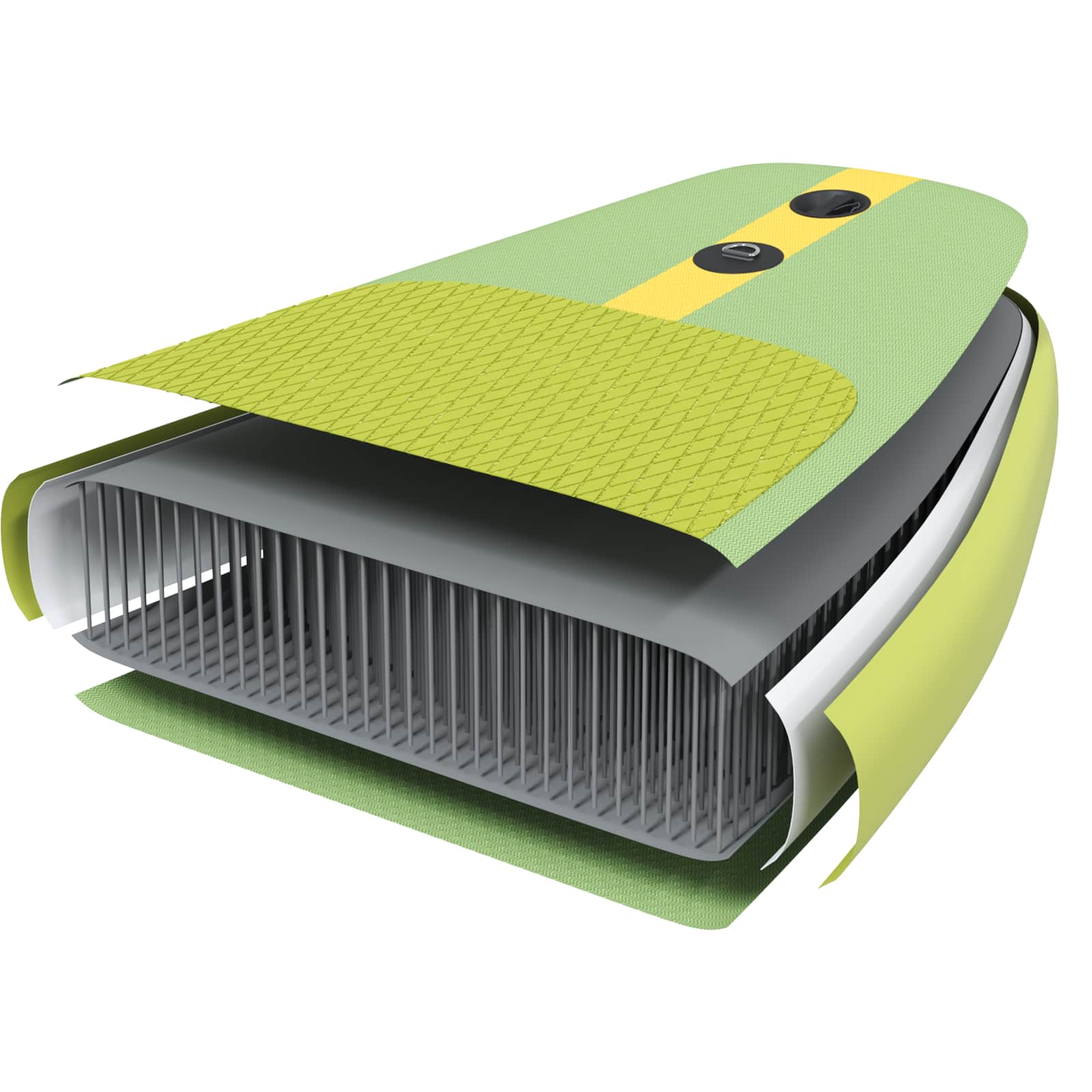 vidaXL SUP Board met zitplaats 2-in-1 POSEIDON 305 x 76 x 15 cm Groen