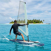 vidaXL Opblaasbaar SUP Board met Zeil HYDROS 330 x 76 x 15 cm voor