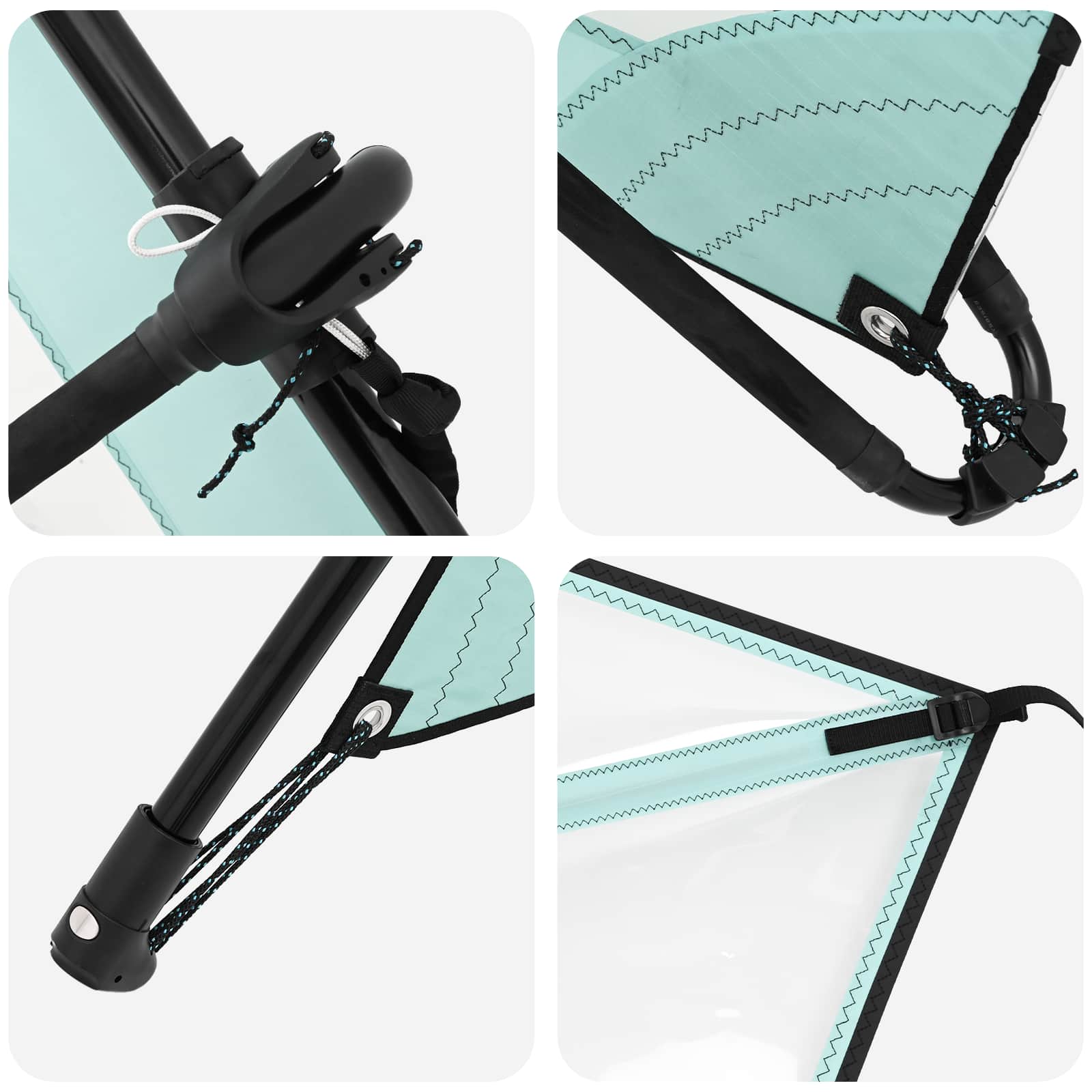 vidaXL Opblaasbaar SUP Board met Zeil HYDROS 330 x 76 x 15 cm voor