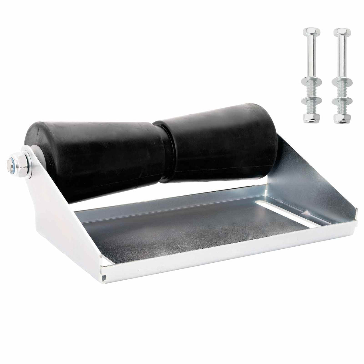 vidaXL Boot Trailer Roller met Beugel 20,3 cm Gegalvaniseerd staal