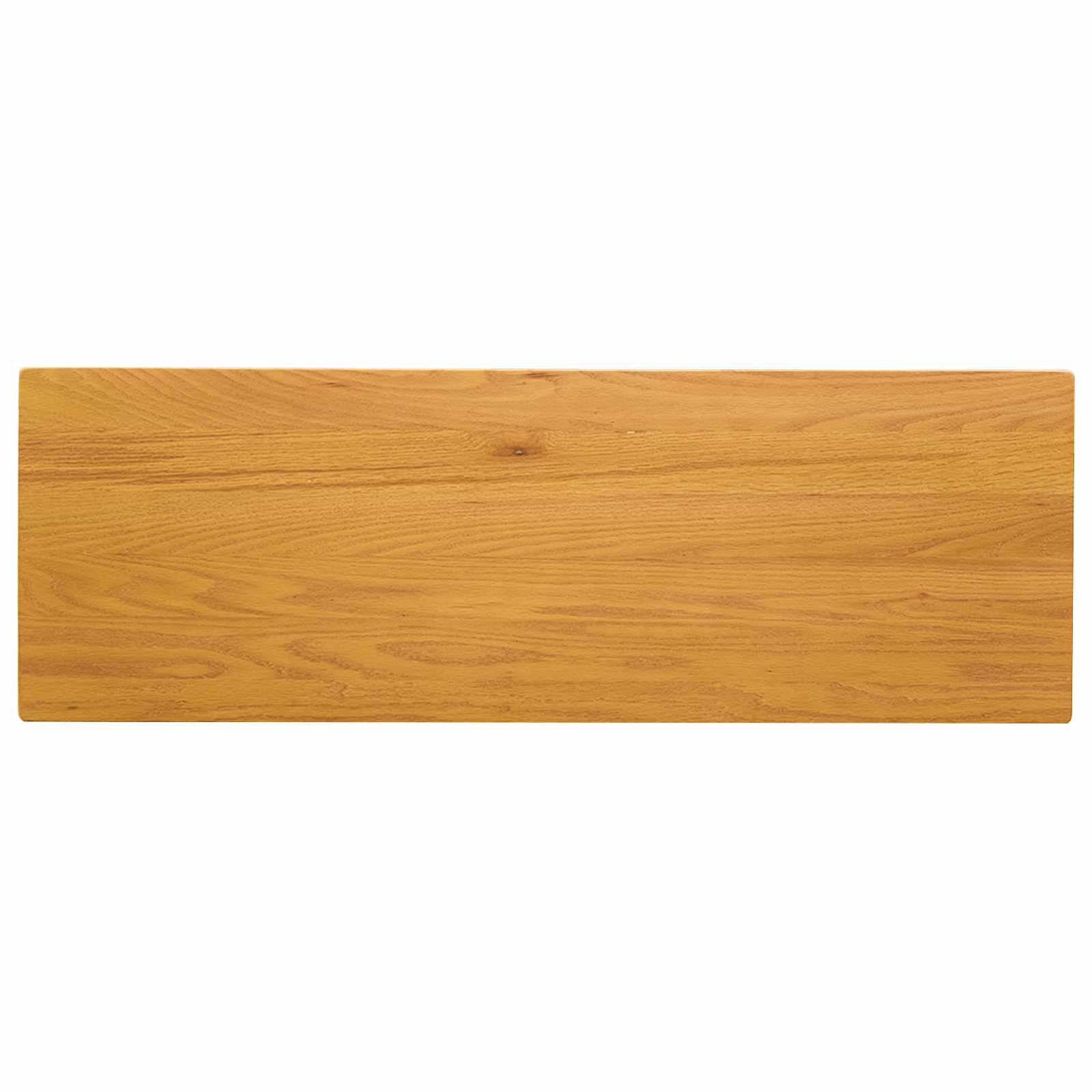 vidaXL Eetbank 95 x 32 x 45 cm Massief Eikenhout Naturel