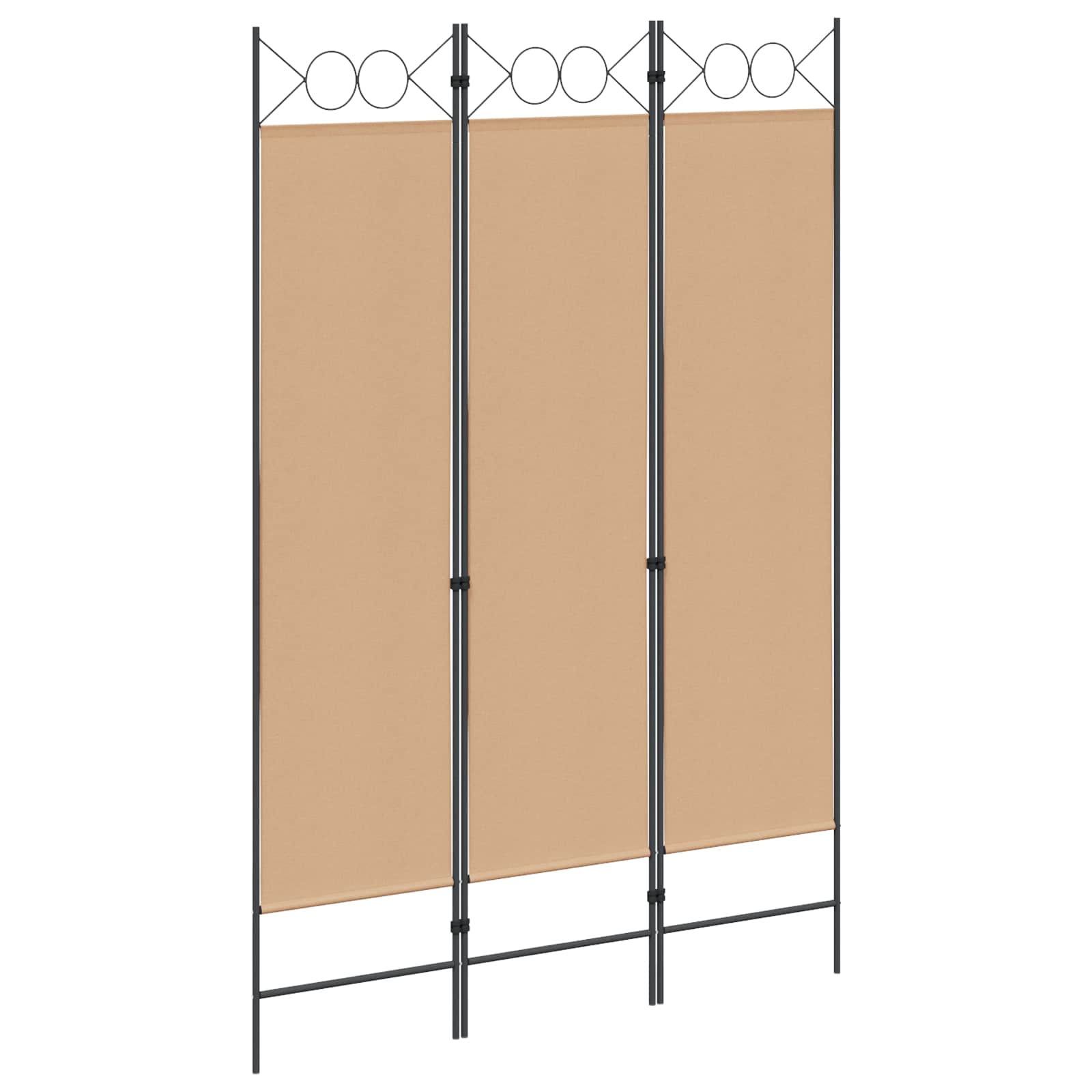 vidaXL Kamerscherm met 4 panelen 160x180 cm antraciet