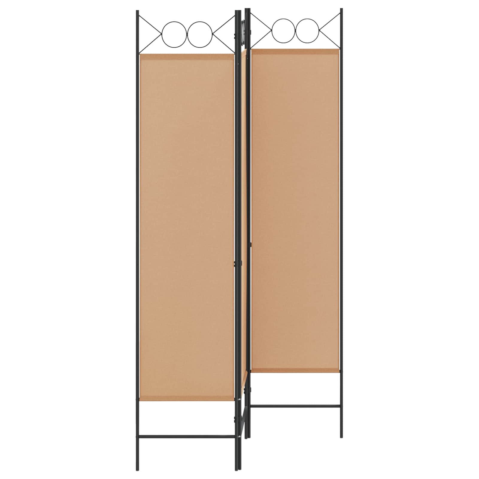 vidaXL Kamerscherm met 4 panelen 160x180 cm antraciet