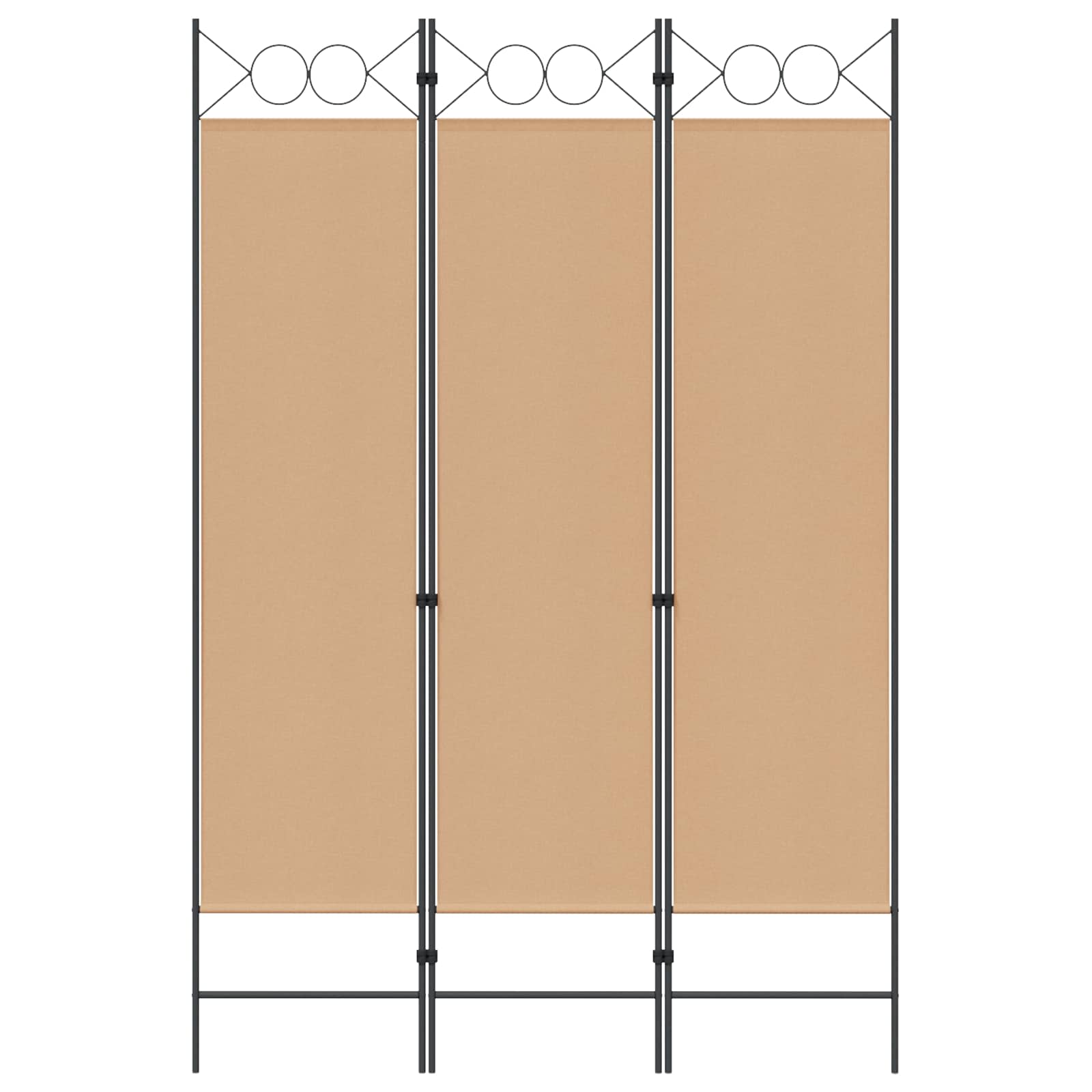vidaXL Kamerscherm met 4 panelen 160x180 cm antraciet