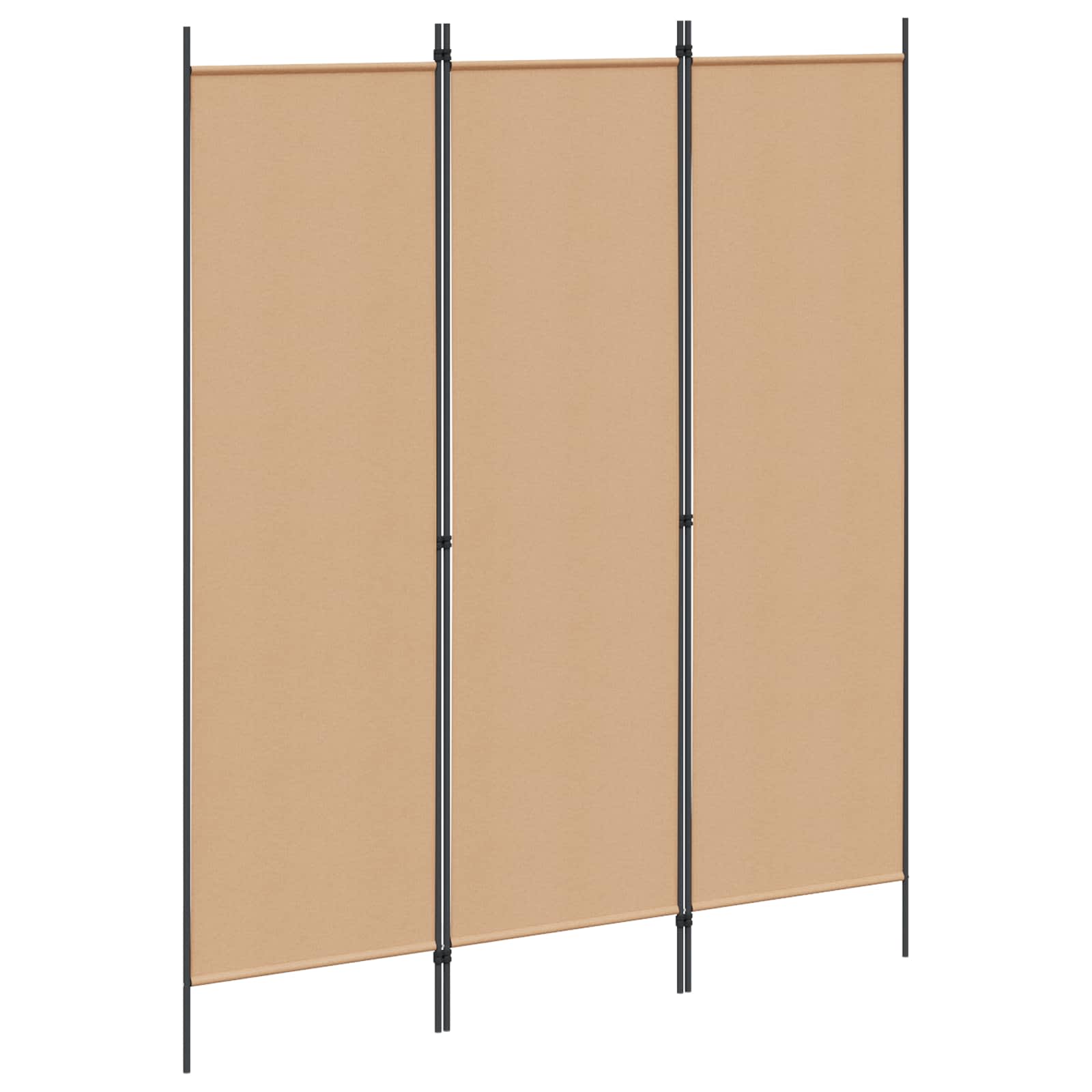 vidaXL Kamerscherm met 4 panelen 200x180 cm wit