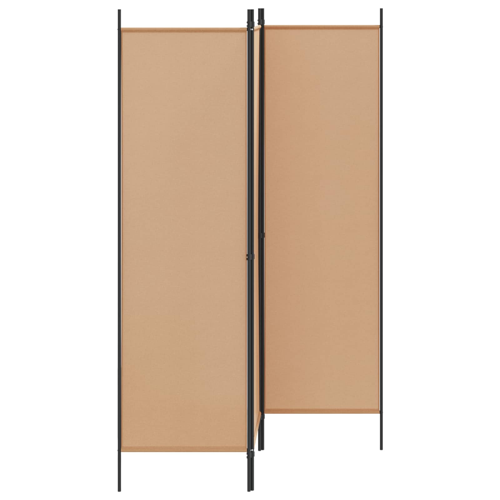 vidaXL Kamerscherm met 4 panelen 200x180 cm wit