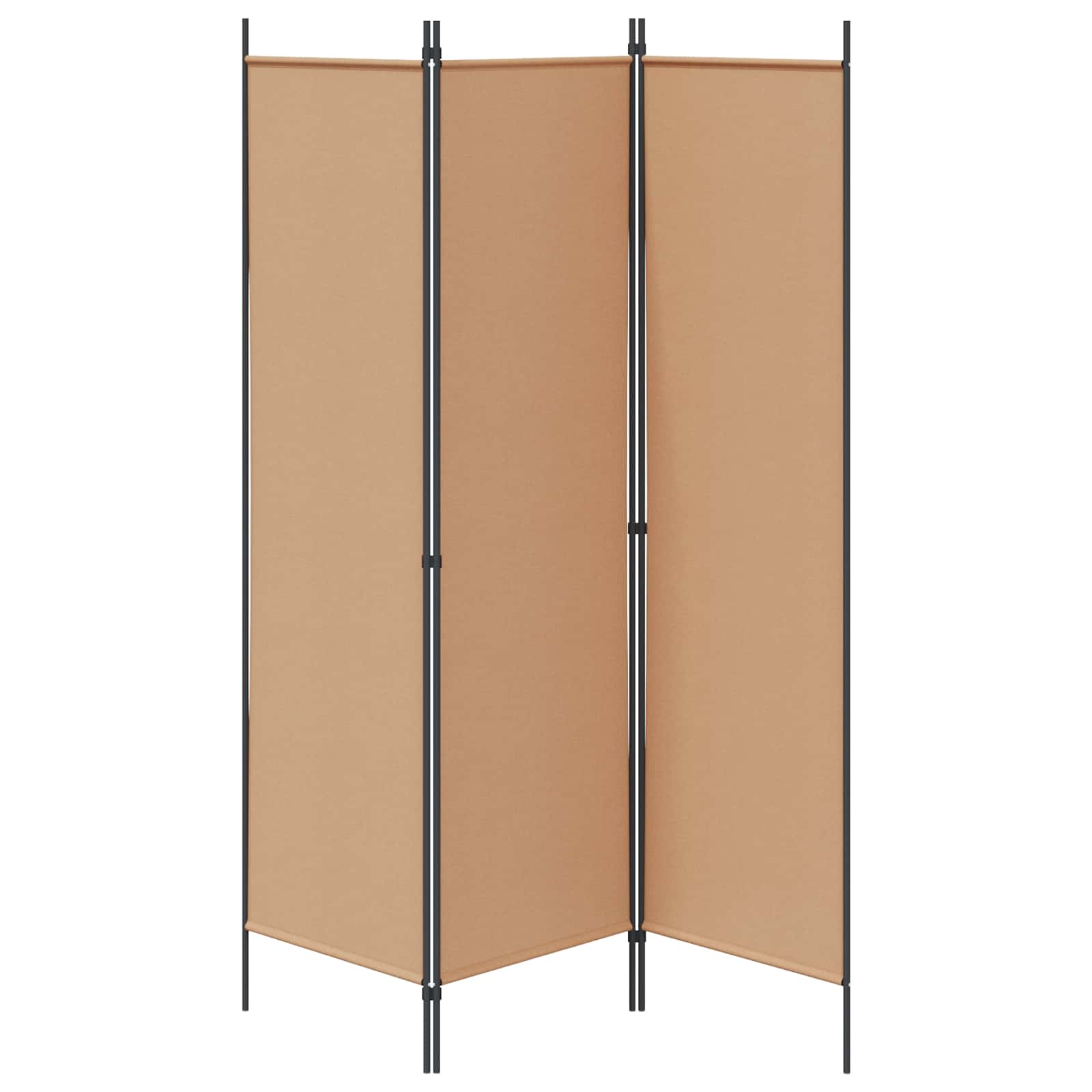 vidaXL Kamerscherm met 4 panelen 200x180 cm wit