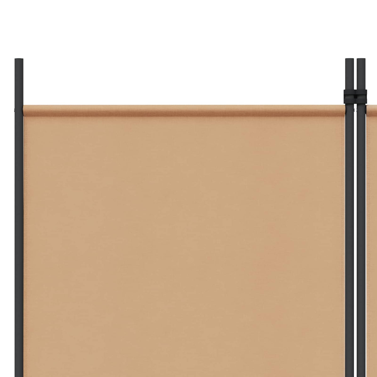 vidaXL Kamerscherm met 4 panelen 200x180 cm wit