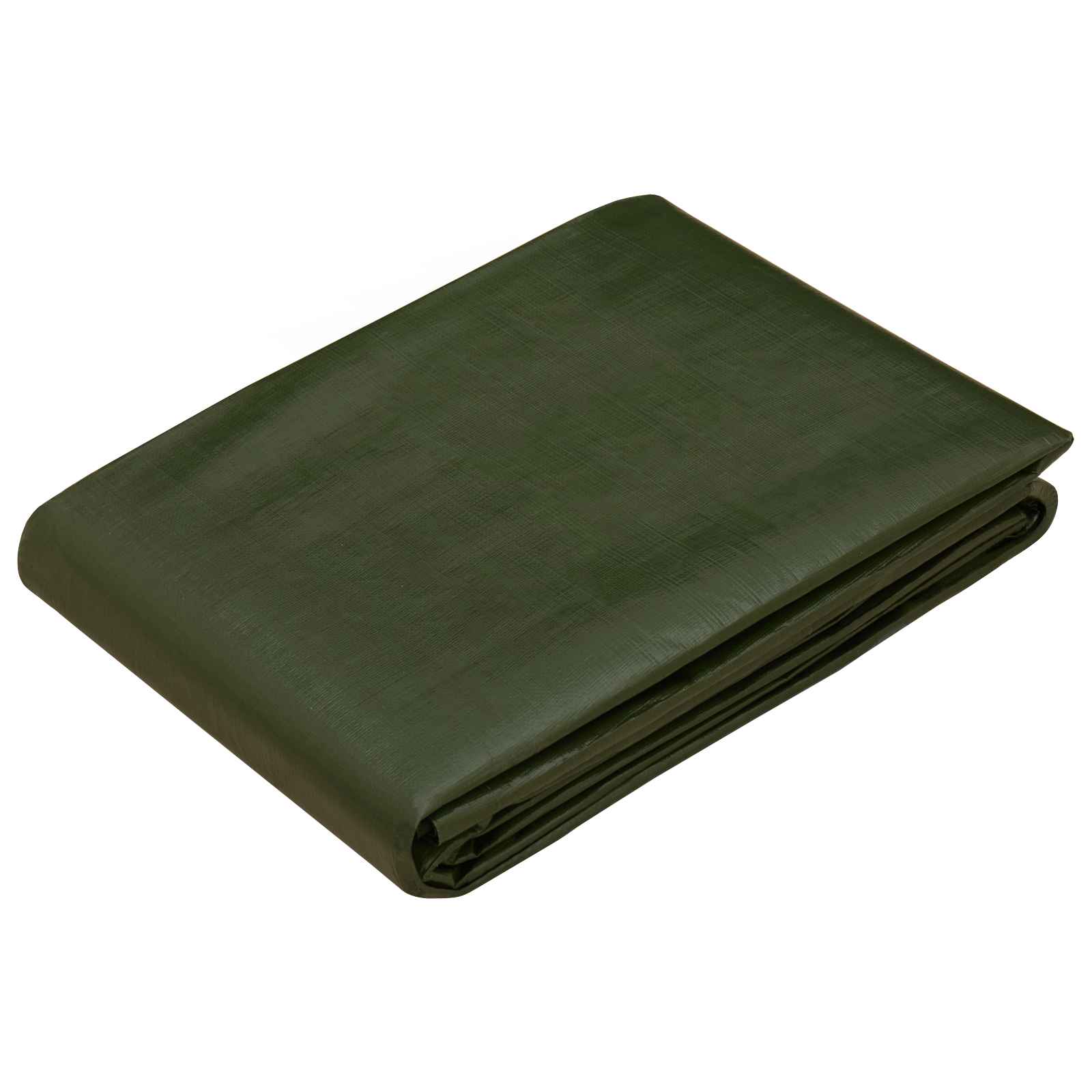 vidaXL Zeil met Oogjes Groen 4 x 6 m 260 gsm PE