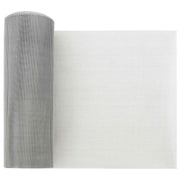 vidaXL Gaas Scherm 20 x 500 cm 20 Mesh RVS 201 Zilverkleurig