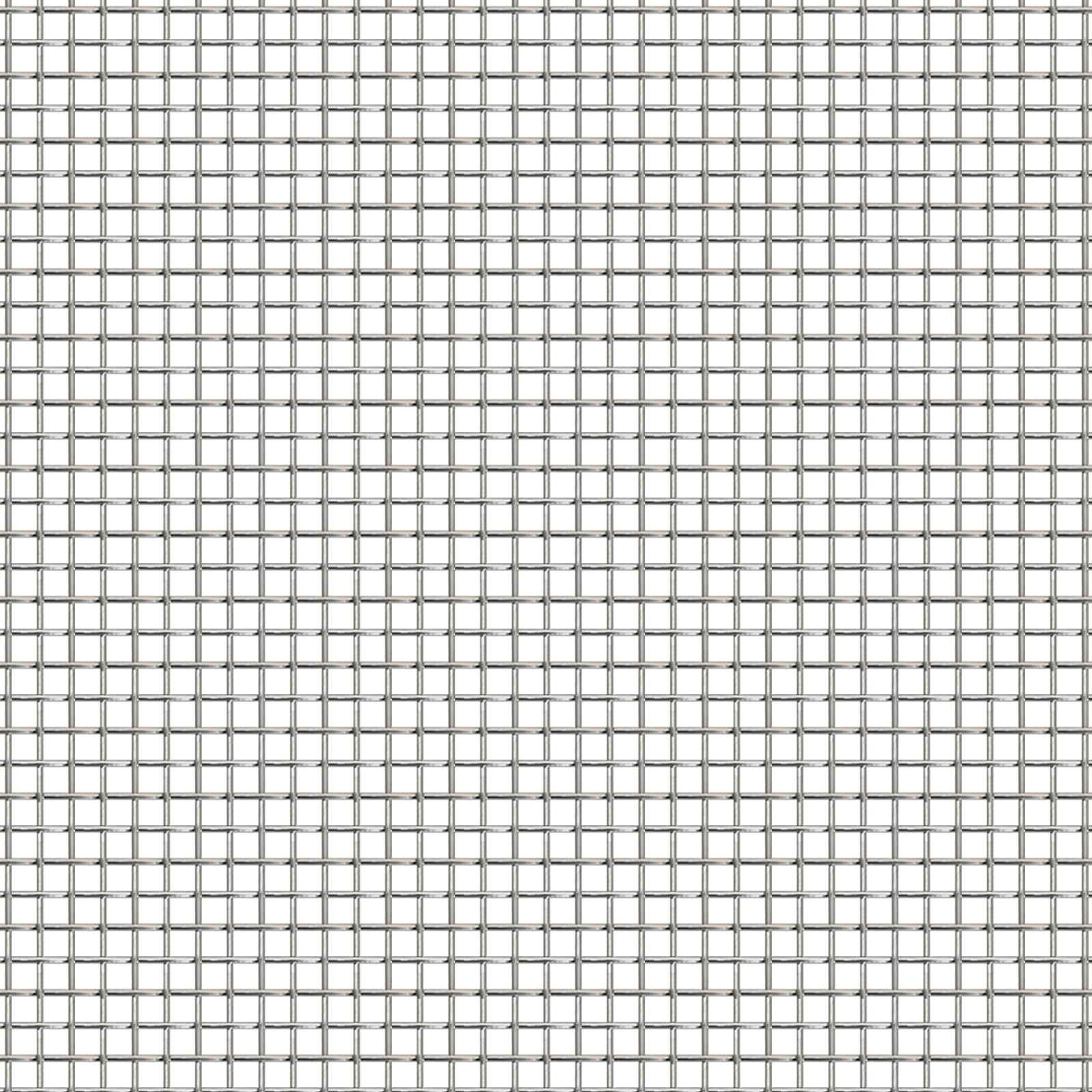 vidaXL Gaas Scherm 20 x 500 cm 20 Mesh RVS 201 Zilverkleurig