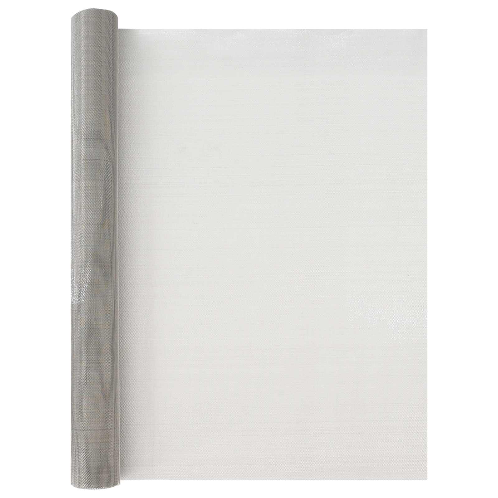 vidaXL Gaas Scherm 20 x 500 cm 20 Mesh RVS 201 Zilverkleurig