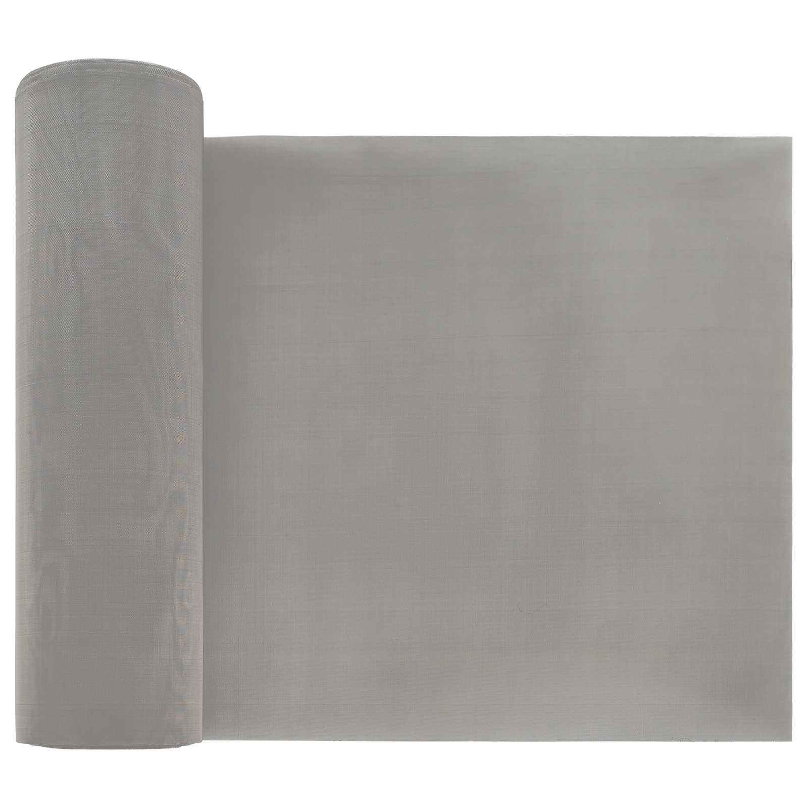 vidaXL Gaas Scherm 20 x 500 cm 20 Mesh RVS 201 Zilverkleurig