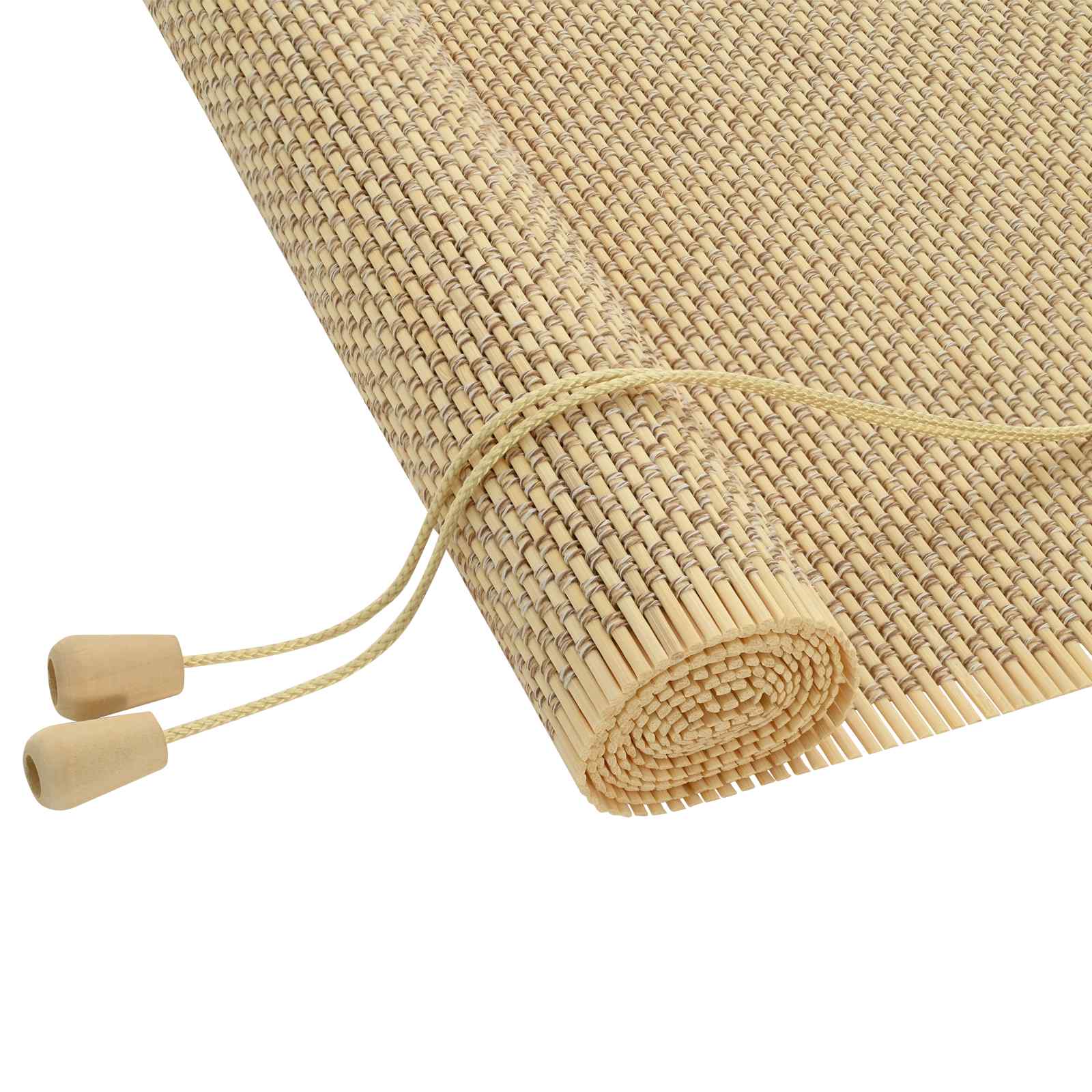 vidaXL Rolgordijn Naturel 40 x 160 cm Bamboe