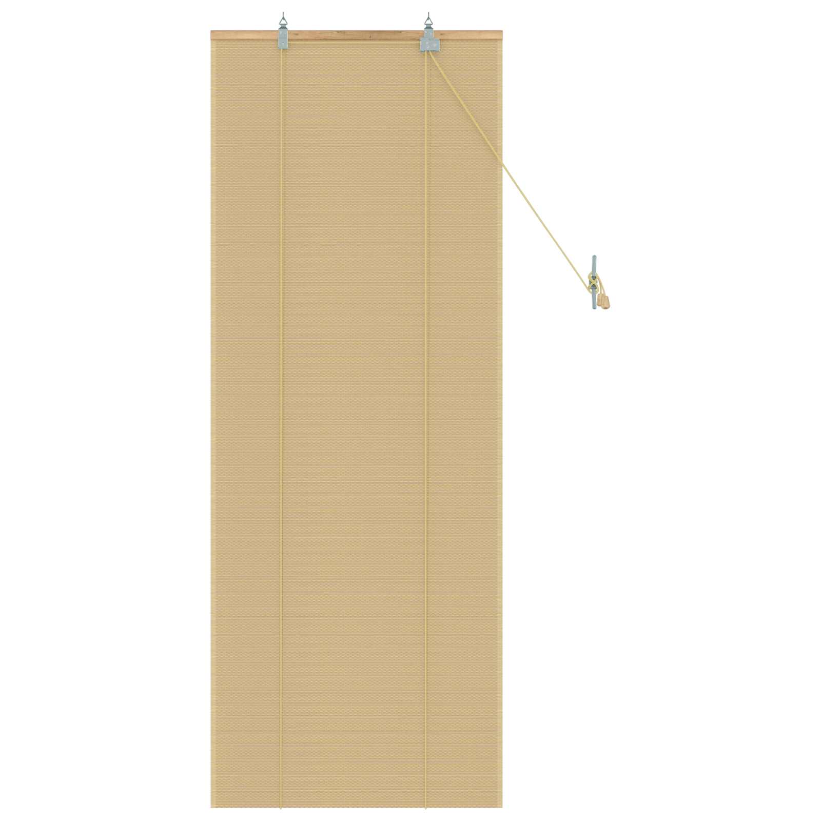 vidaXL Rolgordijn Naturel 40 x 160 cm Bamboe