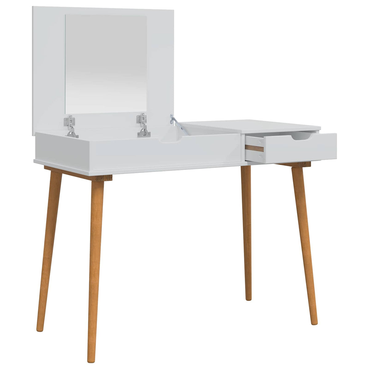 vidaxl Plafondtafel FAUSKE Wit 76 x 50 x 78 cm
