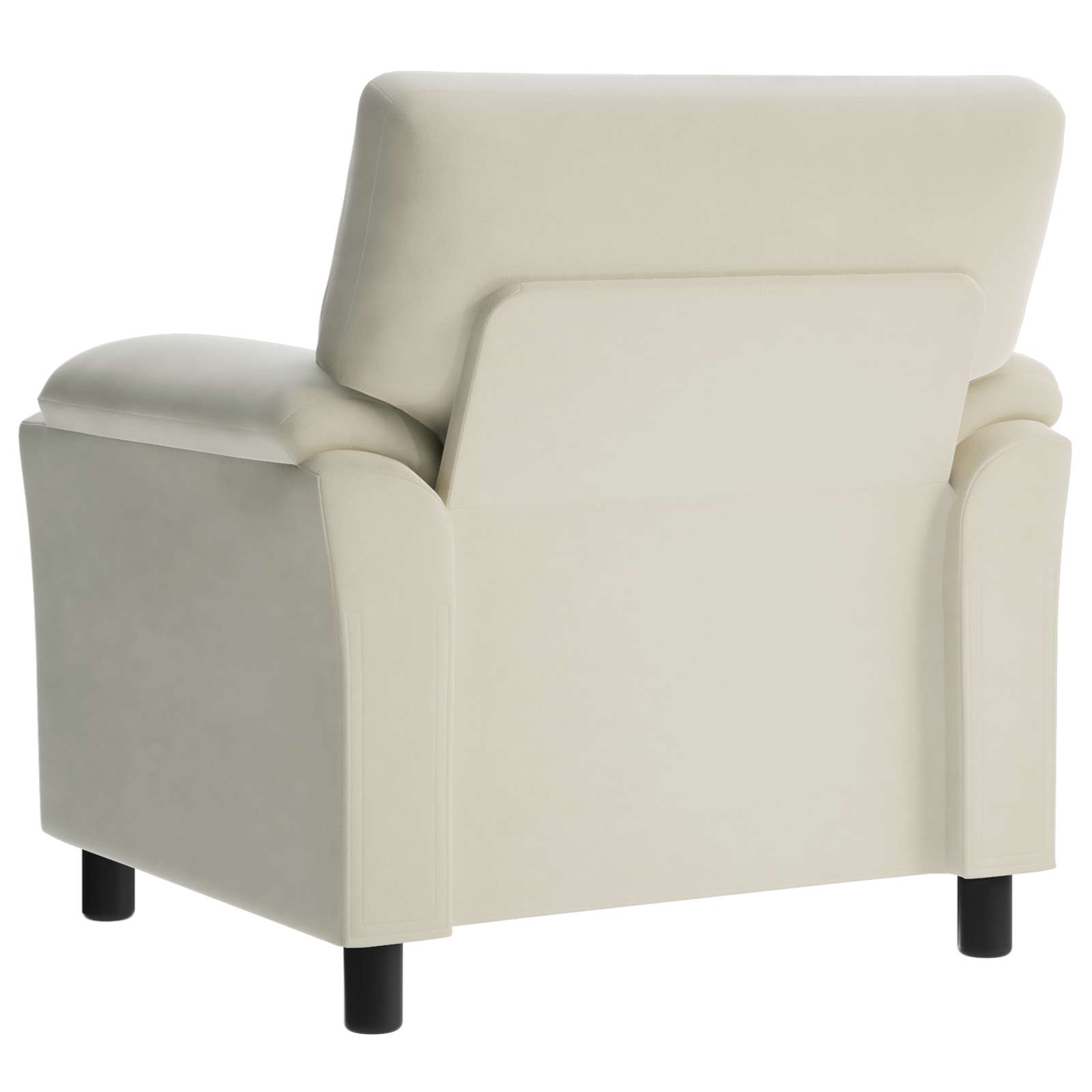 vidaXL Bank Crèmekleurig 94 x 85 x 93 cm fluweel