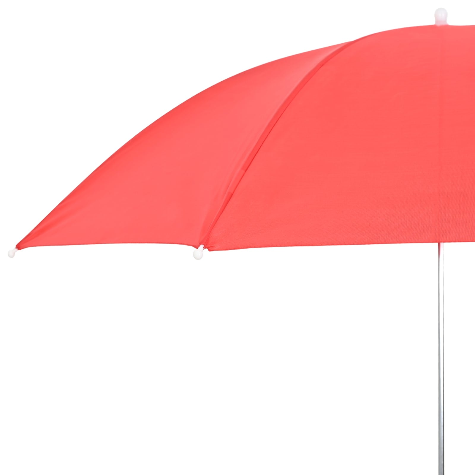 vidaXL Parasol met klem 2 pcs Vuursteenrood Ø 105 x 86 cm