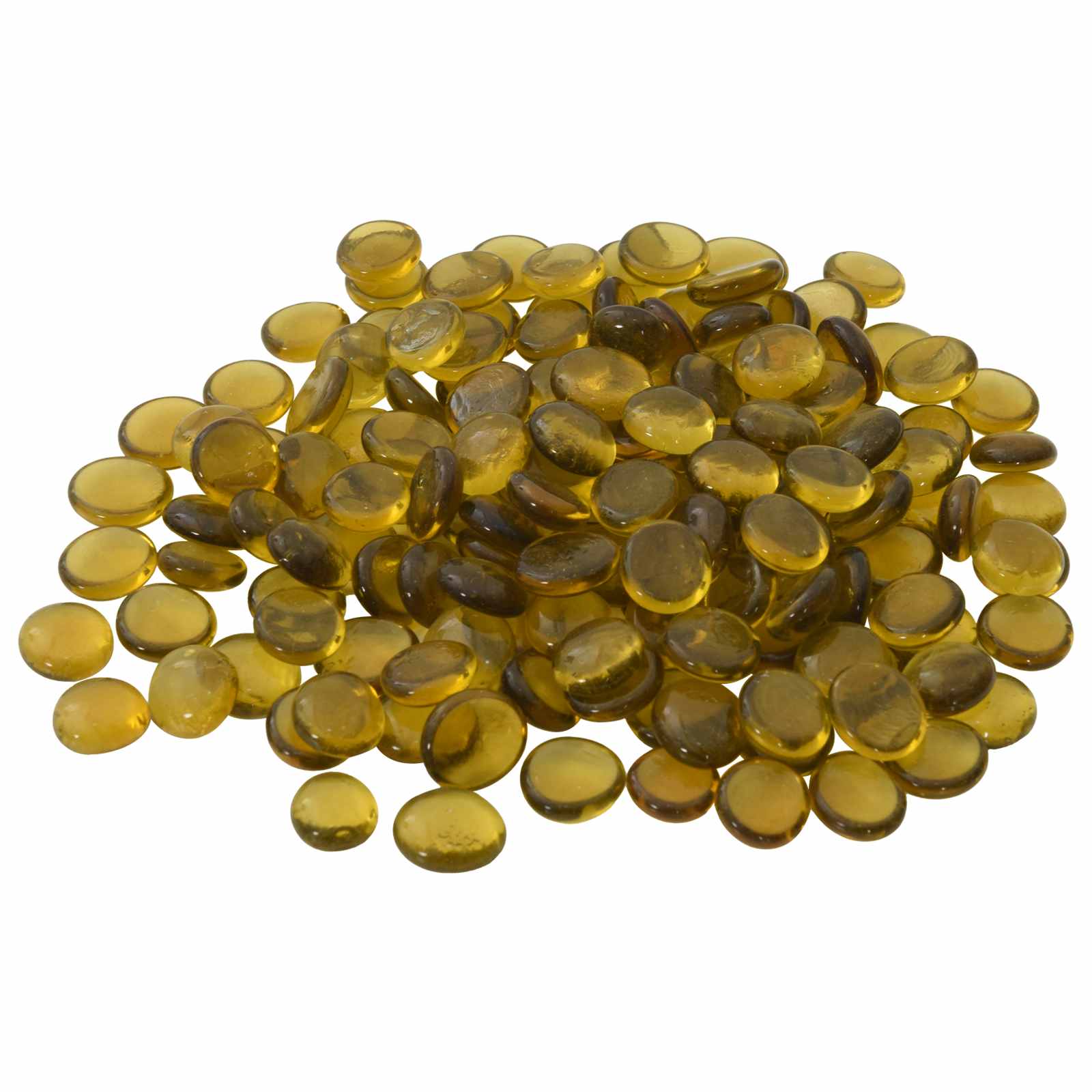 vidaXL Glasnugget 17-19 mm Licht kobaltblauw Glas