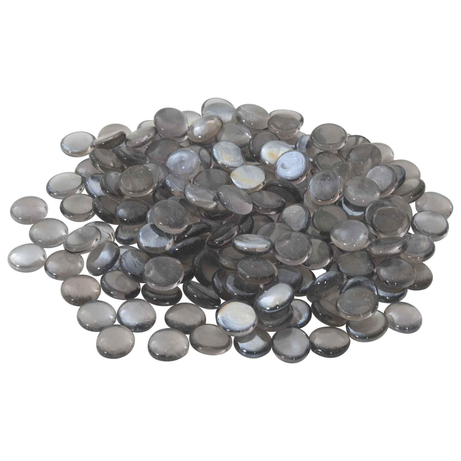vidaXL Glasnugget 17-19 mm Licht kobaltblauw Glas