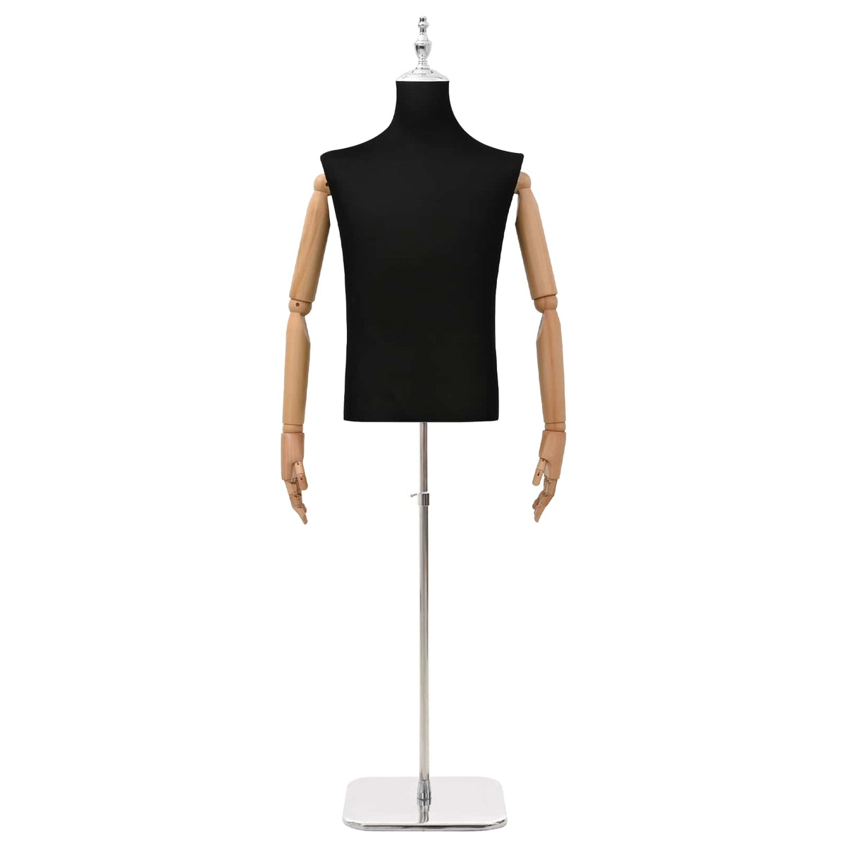 vidaXL Verstelbare mannequin van 165-213 cm met voet Vrouw PP Wit