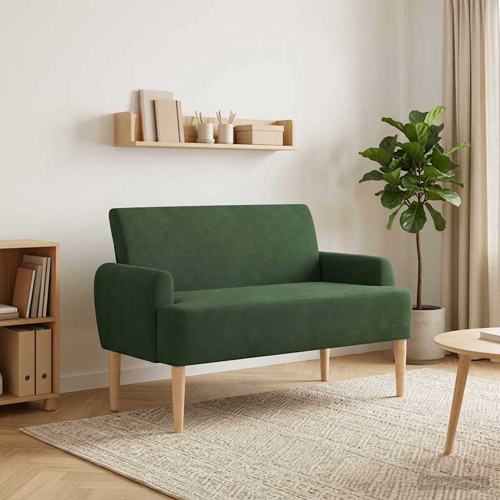 vidaXL Loungebank met knopencomfort Lichtgrijs 116 x 67 x 81 cm