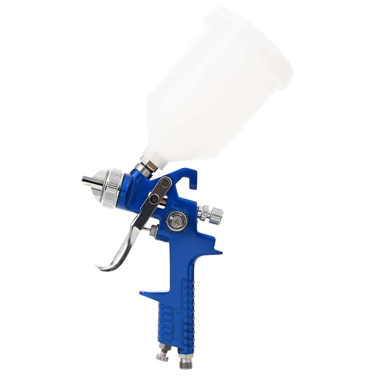 vidaXL HVLP Verfspuitpistool Kit 600 ml Kom 1,3/1,7/2,0 mm Spuitmonden