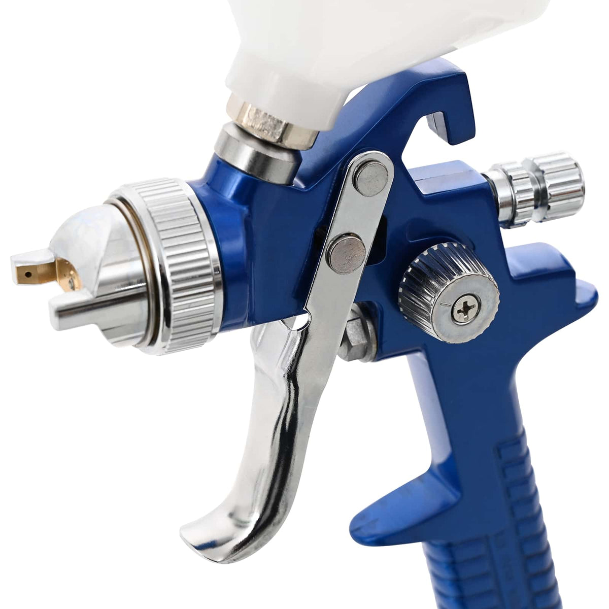vidaXL HVLP Verfspuitpistool Kit 600 ml Kom 1,3/1,7/2,0 mm Spuitmonden