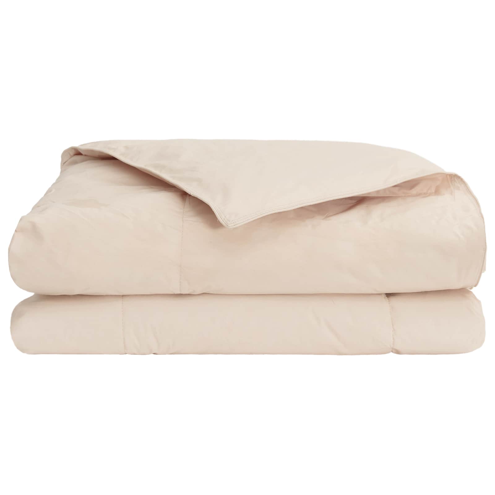 vidaXL Zomer Dekbed Beige 135 x 200 cm 100% Natuurlijke Kapok