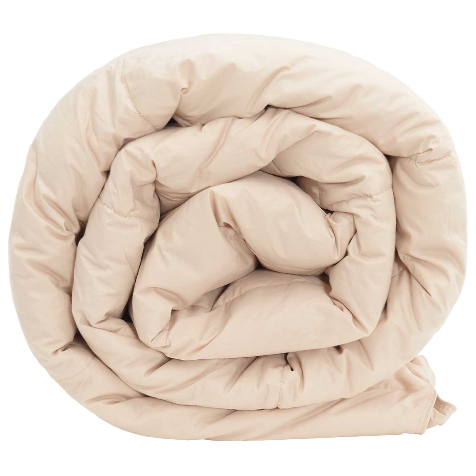 vidaXL Zomer Dekbed Beige 135 x 200 cm 100% Natuurlijke Kapok