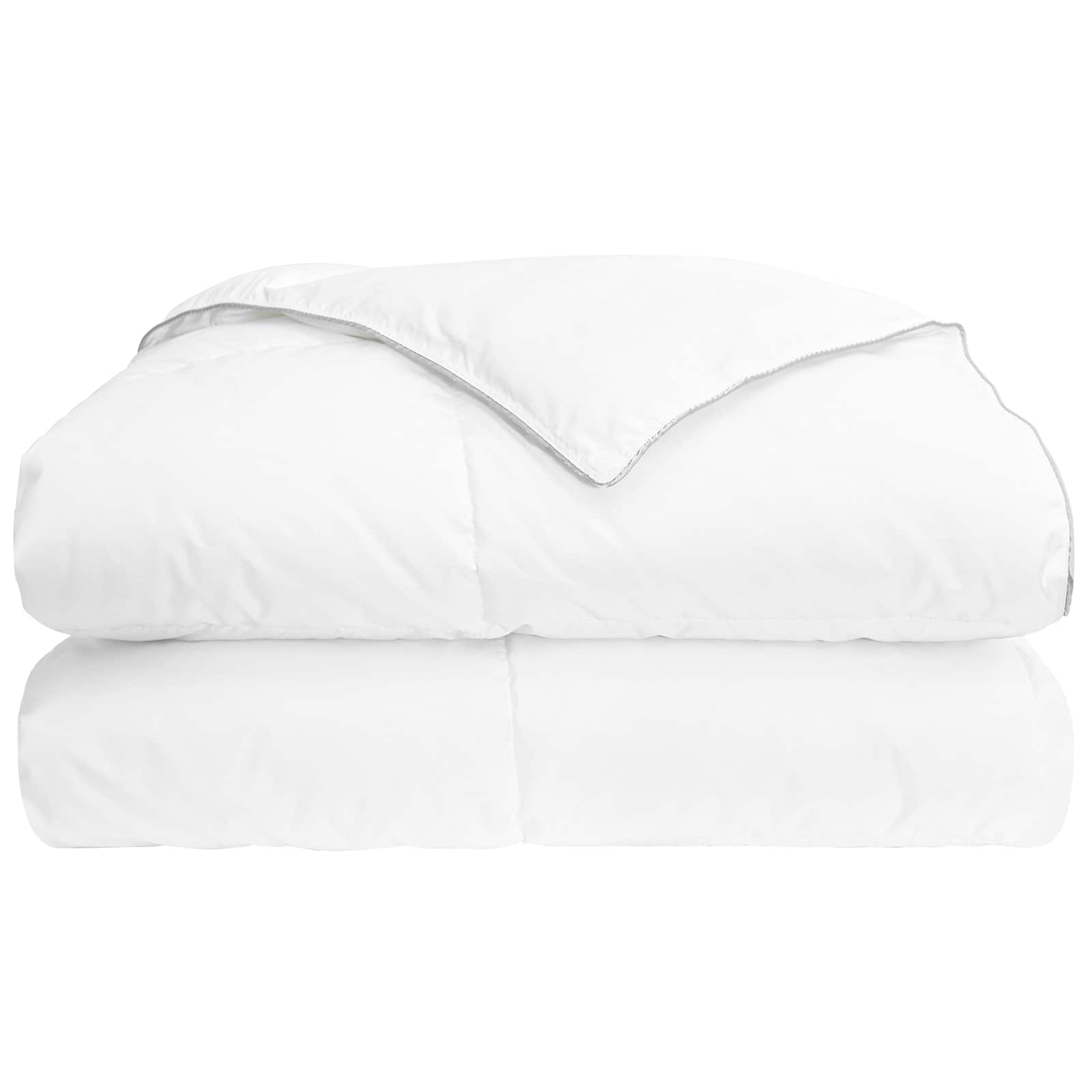 vidaXL Zomer Dekbed Wit 135 x 200 cm Bamboe