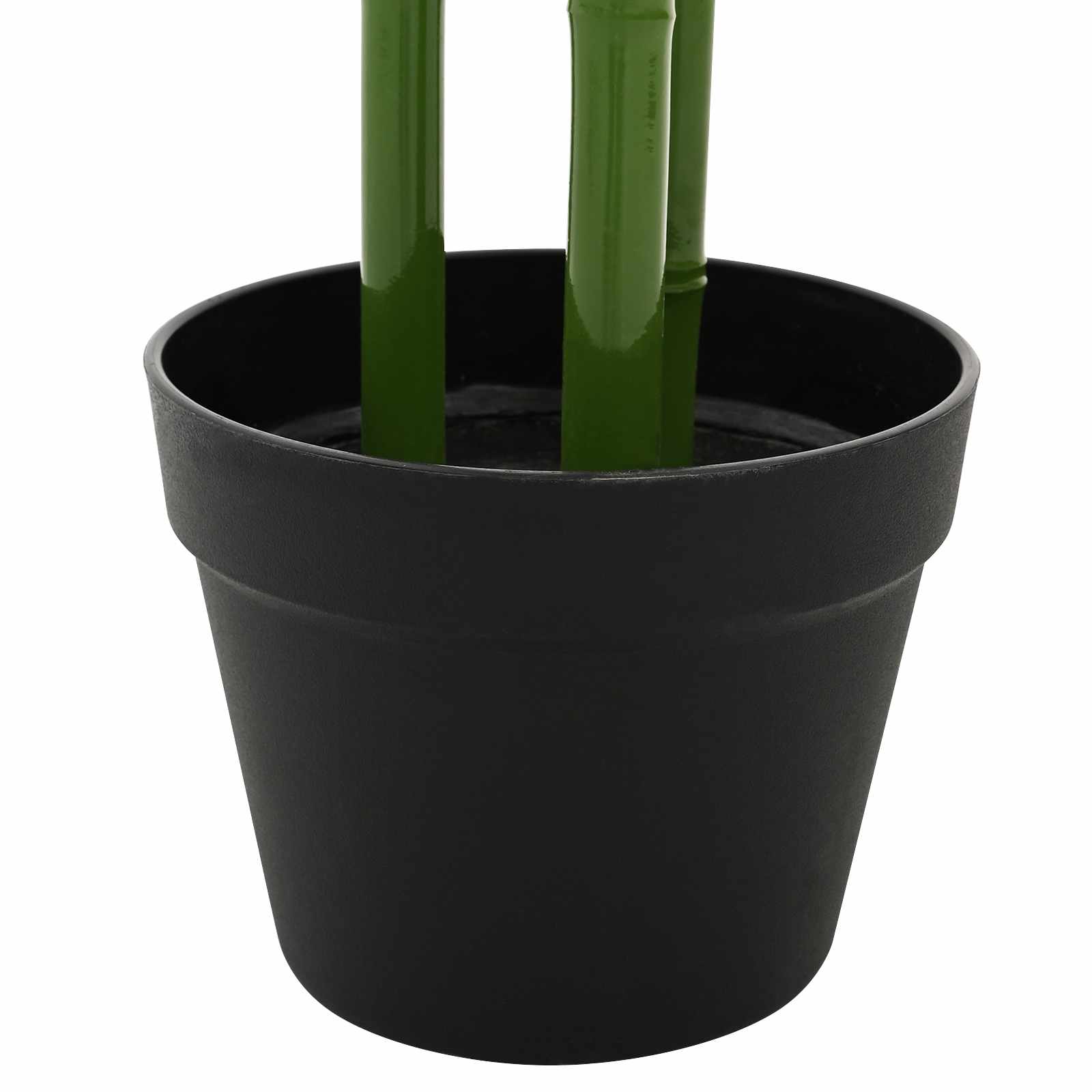 vidaXL Nepp Bambo Boom 4 pcs Groen 60 x 18 x 190 cm Stof en Bamboe